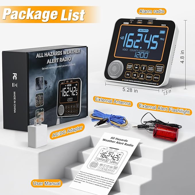 NOAA Weather Alert Radio for Home - Image 9