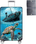 Luggage Cover Protector for 22-24 Inch Suitcases, TSA Approved Elastic Travel by Unknown