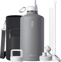 Coolflask 128 oz Gallon Water Bottle Insulated by Coolflask