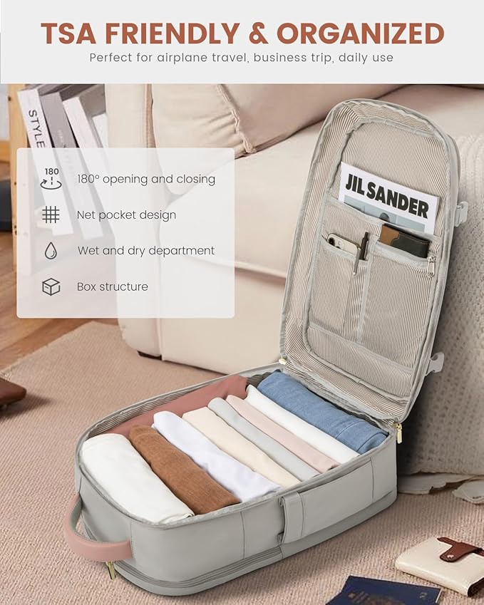 LOVEVOOK Carry On Travel Backpack - Image 6