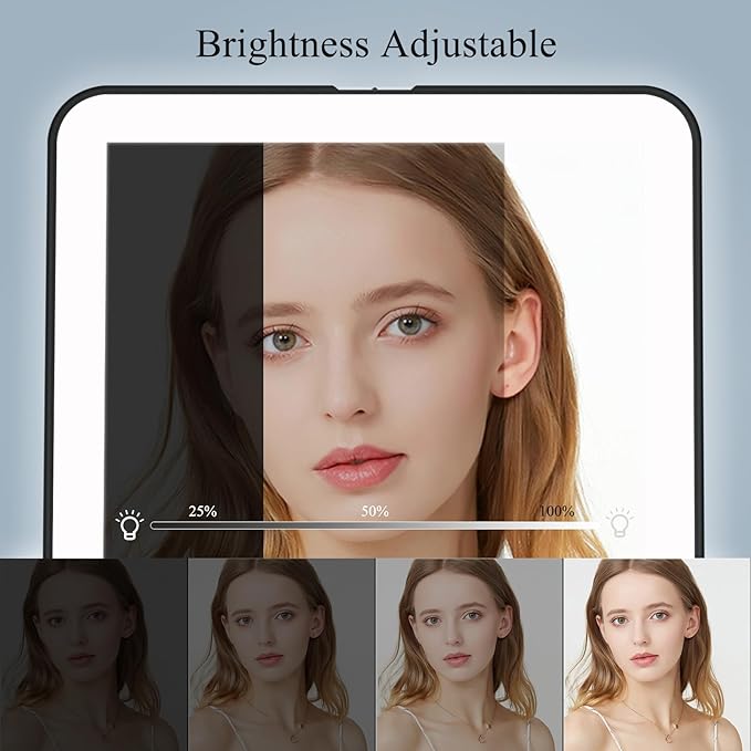 FUNTOUCH Rechargeable Travel Makeup Mirror - Image 4