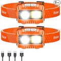 Blukar LED Headlamp, 2000L Super Bright Rechargeable Headlight Flashlight by Blukar