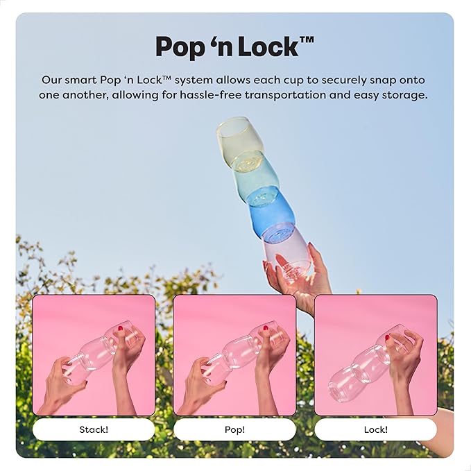 TOSSWARE POP 9oz Flute SET OF 24 Premium Quality, Recyclable, Unbreakable & - Image 4