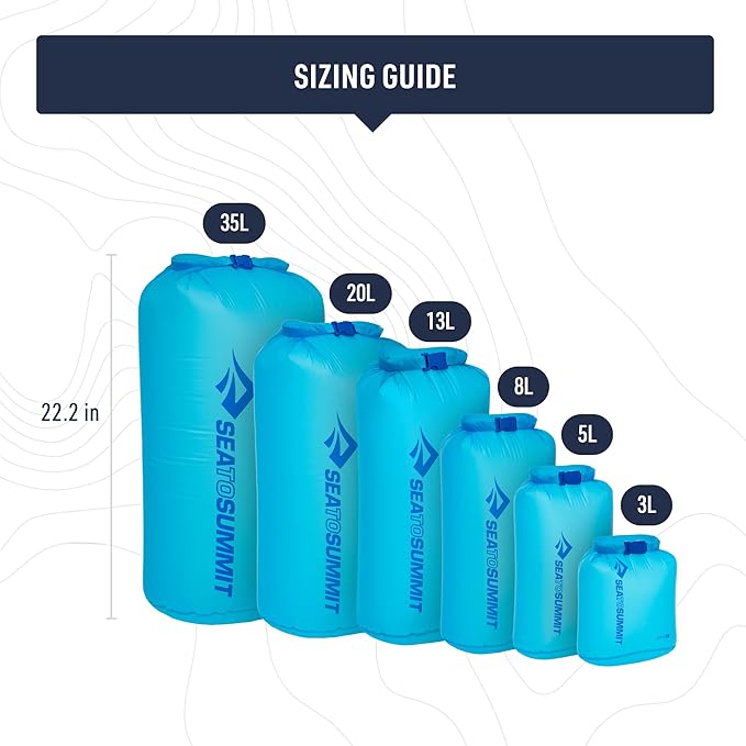 Sea to Summit Ultra-Sil Dry Bag, Ultralight Waterproof Dry Storage - Image 7