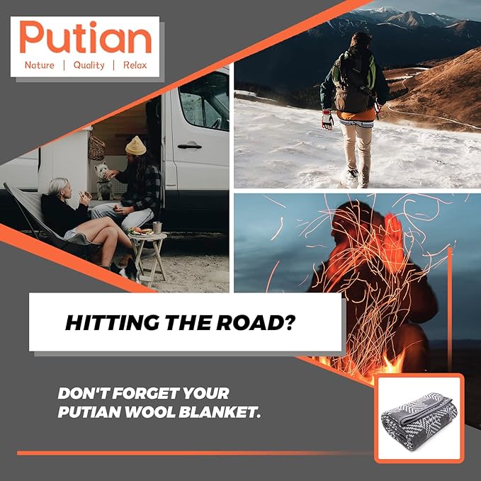 PuTian Merino Wool Blanket - Image 2