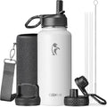 Coolflask Water Bottle 32 oz Insulated by Coolflask