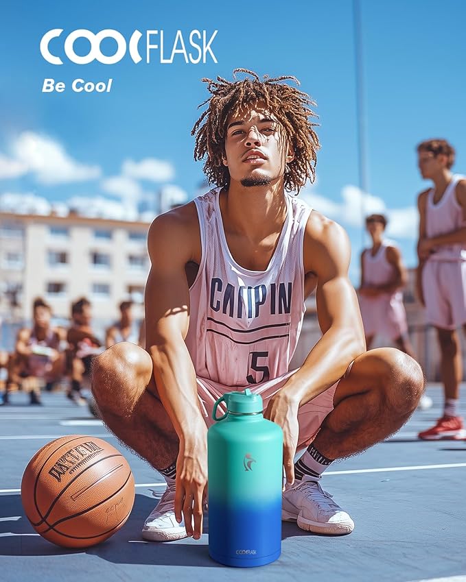 Coolflask 128 oz Gallon Water Bottle Insulated - Image 6