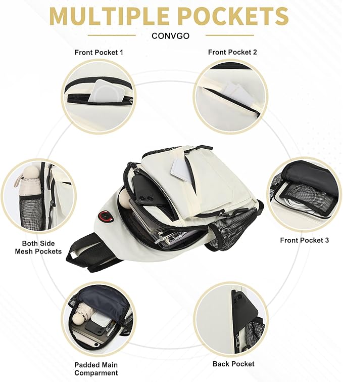 Small Crossbody Bag Casual Sling Bag - Image 5