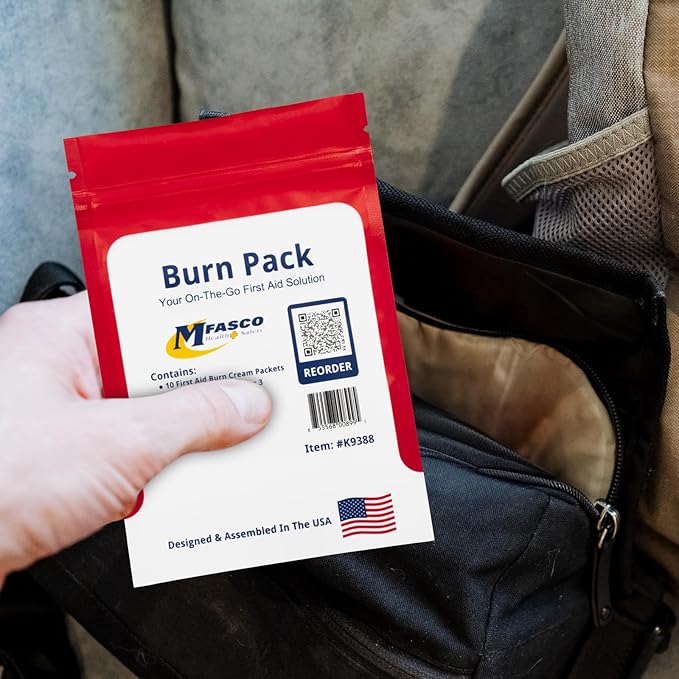 MFASCO First Aid Kit Refill Burn Care Refill Pack - Image 9