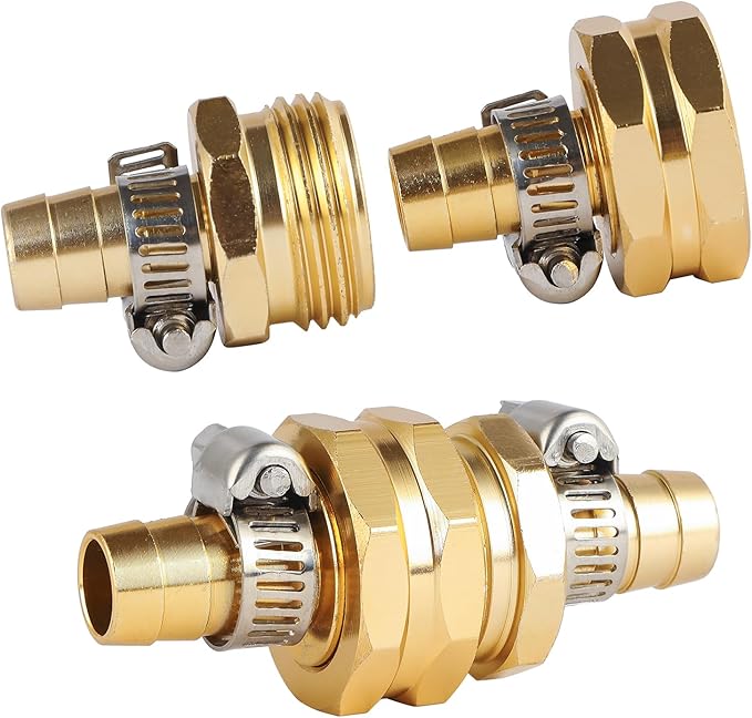 3 Set Garden Hose Repair Connector Kit - Image 5