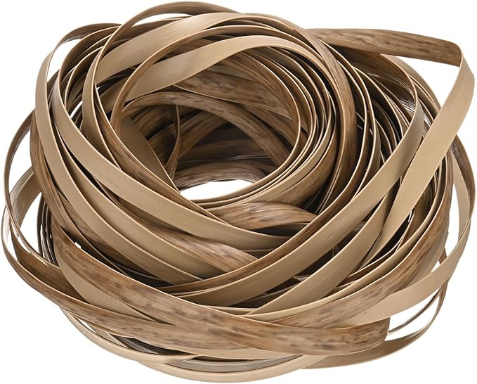 M METERXITY 1-Pack Wicker Repair Kit, 8mm x 66ft/20m Plastic Flat Rattan - Image 7