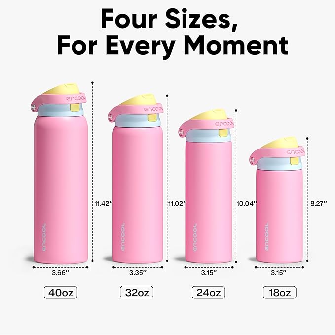 ENCOOL Leakproof Insulated Water Bottle - Image 9
