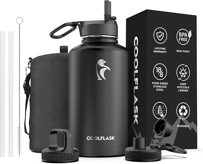 64 oz Water Bottle Insulated - Image 8