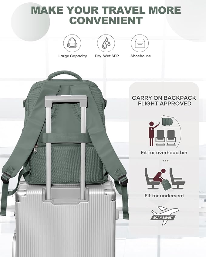 coowoz Travel Backpack Carry On - Image 4