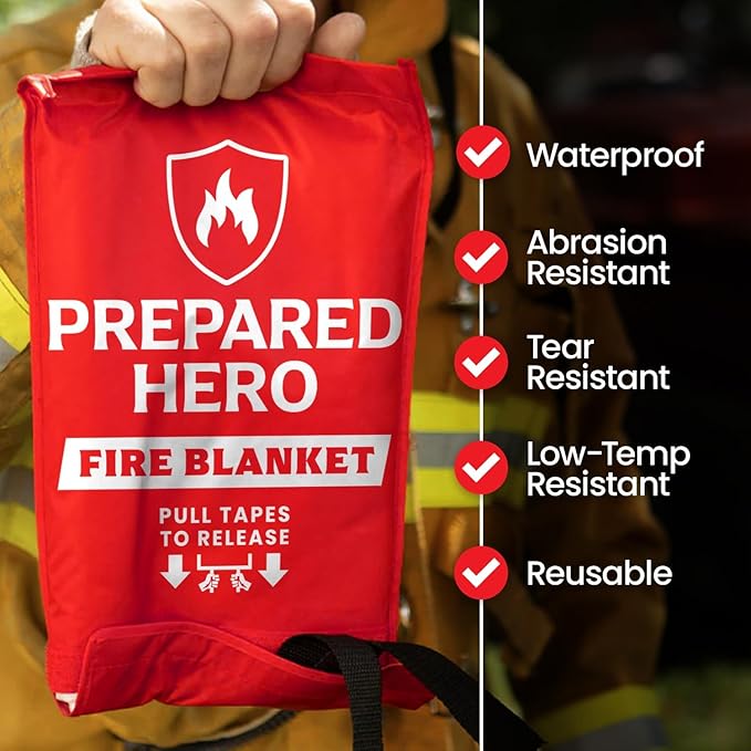 Hero Extra Large Emergency Fire Suppression Blanket - Image 3