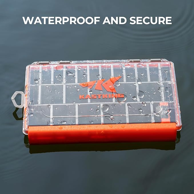 KastKing HyperSeal Waterproof Tackle Box, 3600 and 3700 Tackle Trays, Fishing - Image 2