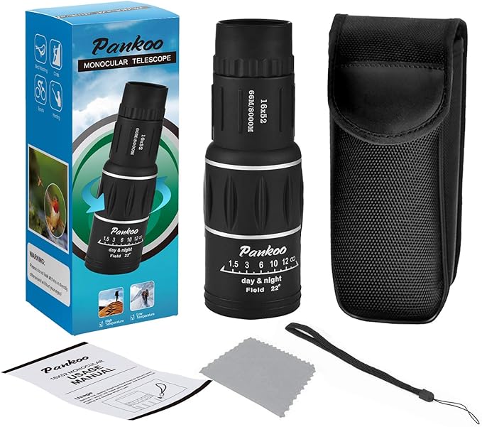 High Powered 16X52 Monocular Telescope - Image 7