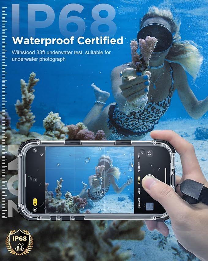 for iPhone 16 Plus Waterproof Case - Image 3