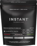 Instant Hydration Sugar Free Electrolytes Powder Packets Variety Pack by InstantHydration