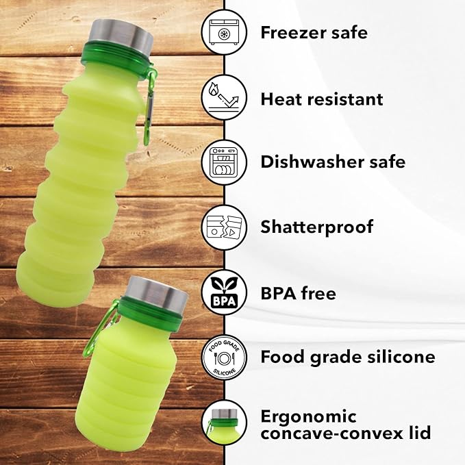 Gadgetime USA Collapsible Water Bottle - Image 4