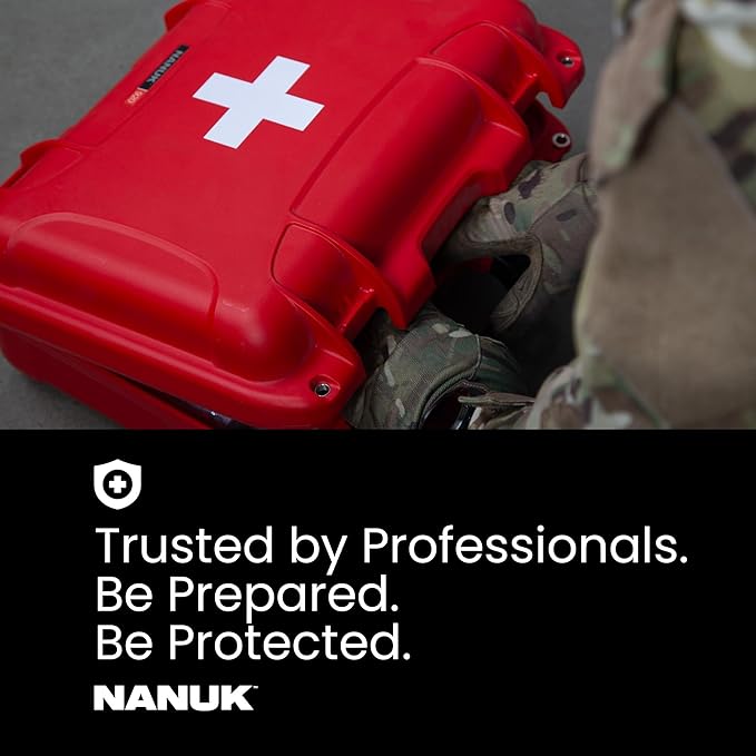 NANUK 908 Waterproof First Aid Box Empty – Durable, Medical First Aid Organizer - Image 8