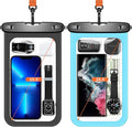 Lanhiem Large Waterproof Phone Pouch Universal IPX8 Waterproof Dry Bag by LanhiemHome