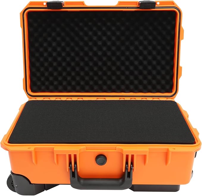 22" Weatherproof Hard Case Rolling Waterproof Case Dry Box - Image 3