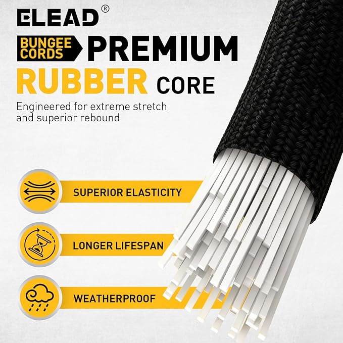 8-Piece 48-inch Adjustable Bungee Cords - Image 3