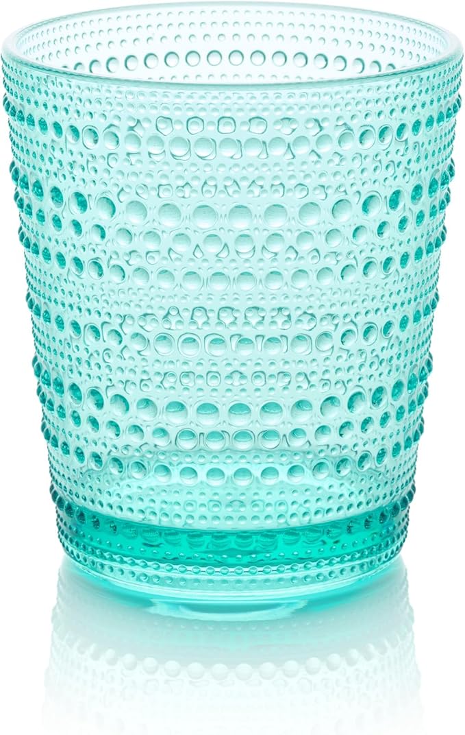 Santa Fe Teal Set of 6 Premium Acrylic DOF Glasses 16 oz – Unbreakable Drinkware - Image 2