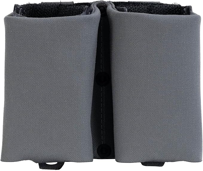 Double Pistol Magazine Pouch, High-Strength Laminate Material, MOLLE Compatible by PointBlankDutyGear