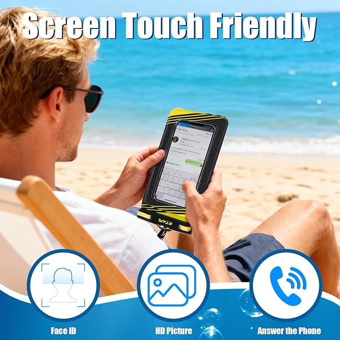 Floating Waterproof Phone Pouch 2 Pack - Image 6