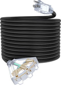 50Ft 12/3 Outdoor Extension Cord by PLUGTUL