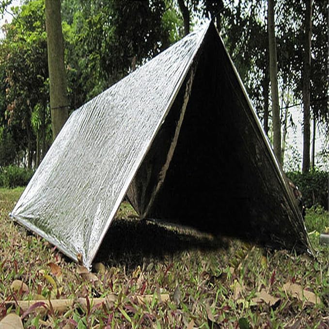 Crisonky Emergency Mylar Thermal Blankets, Designed - Image 4