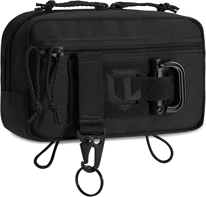 Tactical Admin Pouch Laser Cut MOLLE EDC Tool Organizer by Unknown