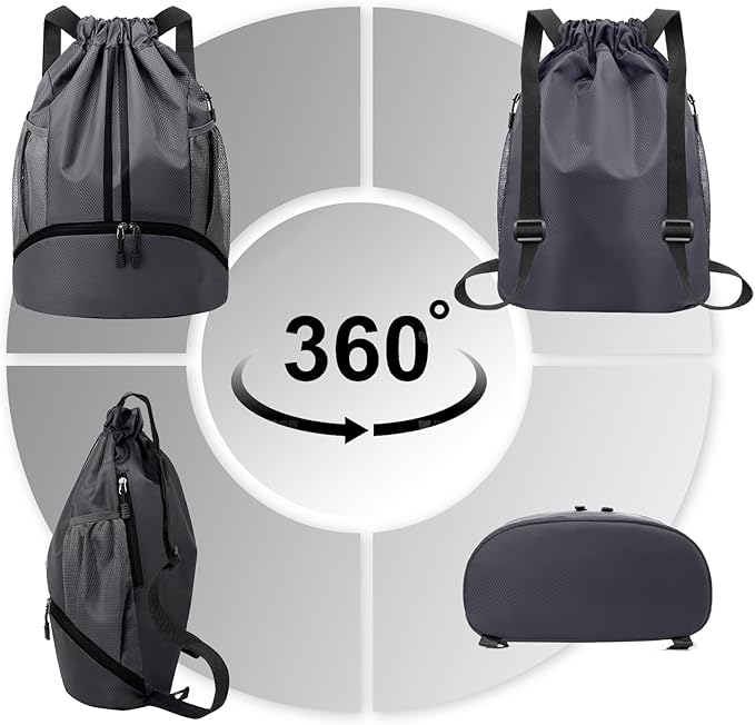 Hoedia Sports Drawstring Backpack - Image 6