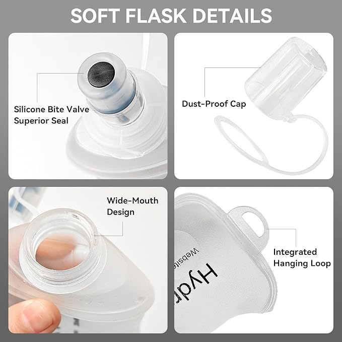500ml Soft Flask Soft Water Bottle - Image 5