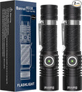 Banral Rechargeable Tactical Flashlights, High Lumens Small Mini USB-C LED by Banral