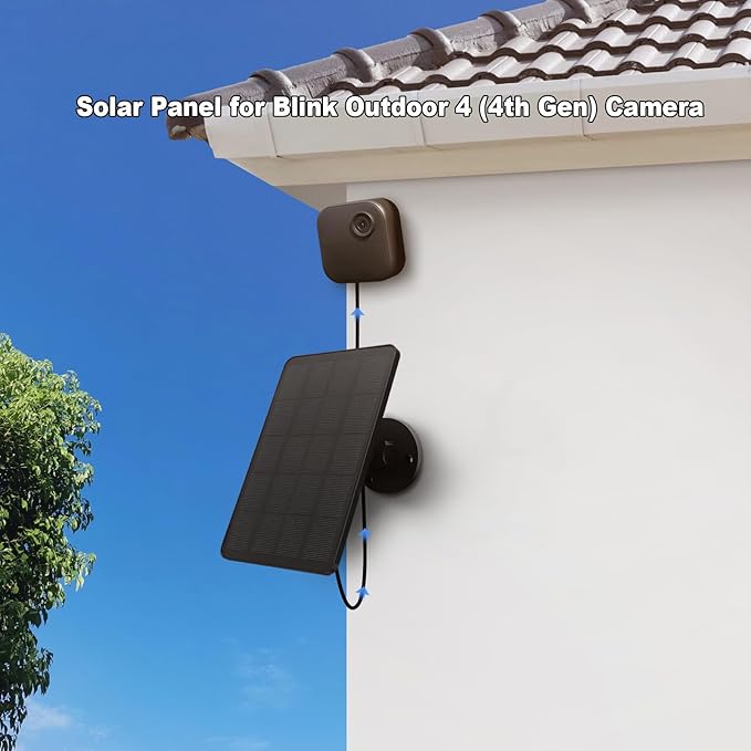 3 Pack Solar Panel for Blink Outdoor 4 Camera, 4W Solar Panels - Image 3