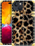 Compatible with iPhone 15 Case, Seamless Gold Chain Leopard Luxury Golden by Unknown