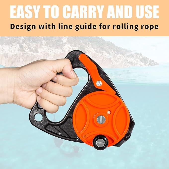 Compact 150ft Scuba Dive Reel Kayak Anchor - Image 4