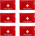 QCWN 6 Pack Empty First Aid Bag Mini Medical Kit Pouch Small Travel Emergency by QCWN