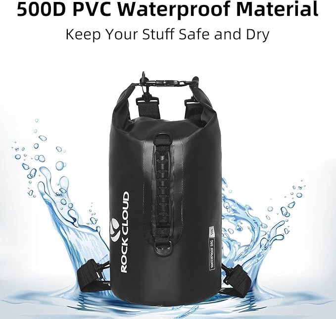ROCK CLOUD Dry Bag Waterproof 10L Dry Sack - Image 3