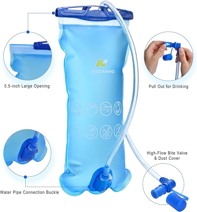 Lightweight Hydration Backpack, Running Backpack - Image 9