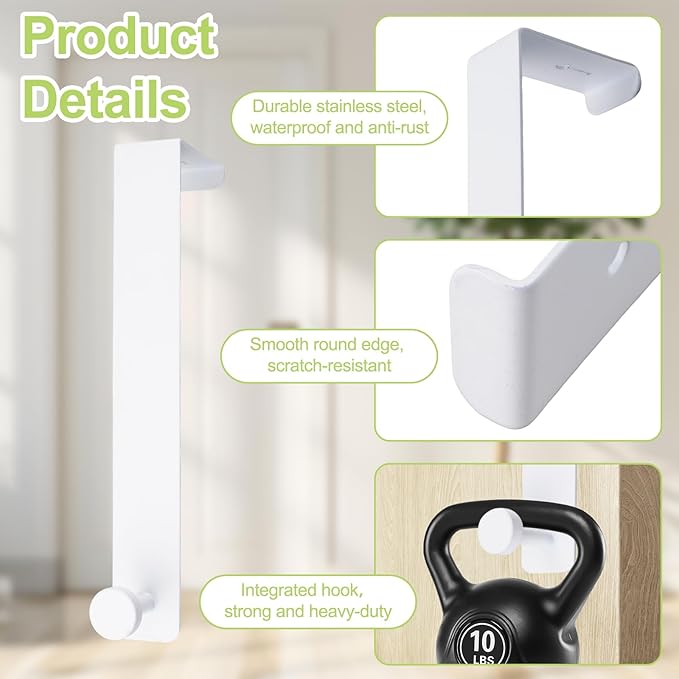 T-Shaped Over the Door Hooks - Image 4