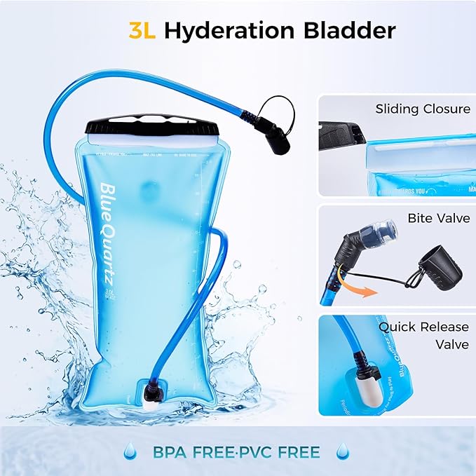 Blue Quartz Hydration Backpack - Image 4