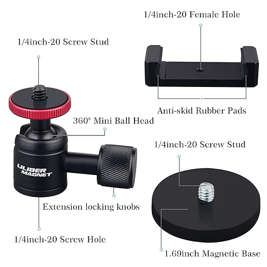 ULIBERMAGNET Magnetic Phone Mount, Magnetic Phone Holder - Image 2