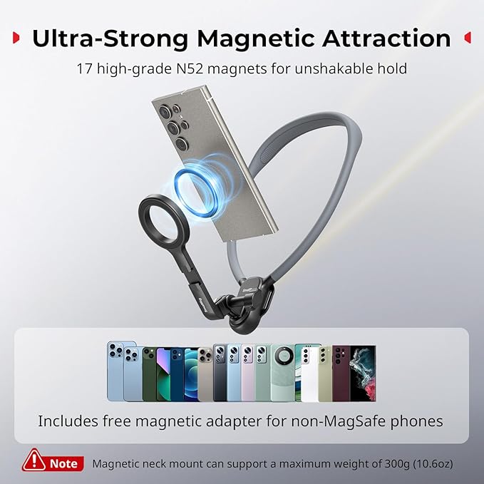 SMALLRIG Magnetic Neck Phone Holder - Image 3