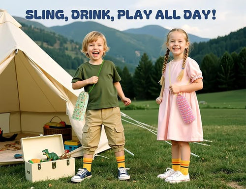 12 oz Insulated Girls Water Bottle: Spill-Proof, Stainless Steel Cup - Image 2