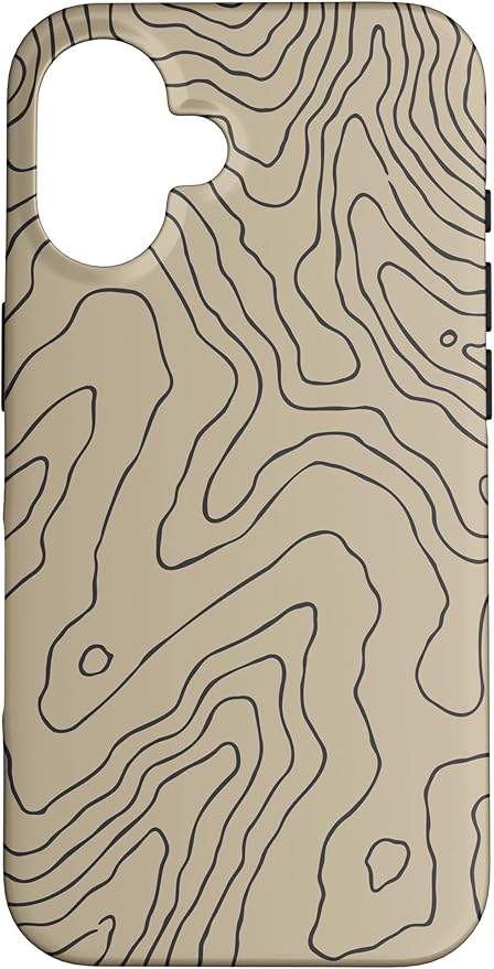 Coyote Country Guide Lines Topographical Contour Map Case by Unknown