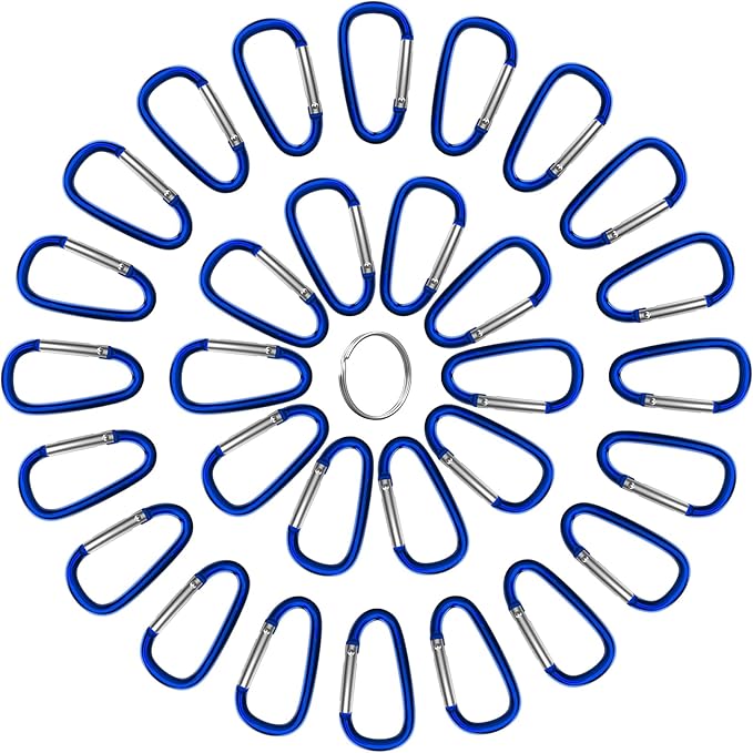 30PCS Aluminum Carabiner Clips - Image 6